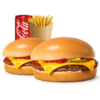 B1: 2 Cheese Burgers