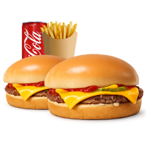 B1: 2 Cheese Burgers