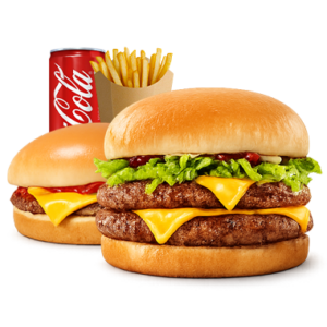 B5: Le B-Giant + Cheese Burger