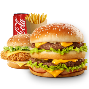 B6: Chicken Burger + Le Big